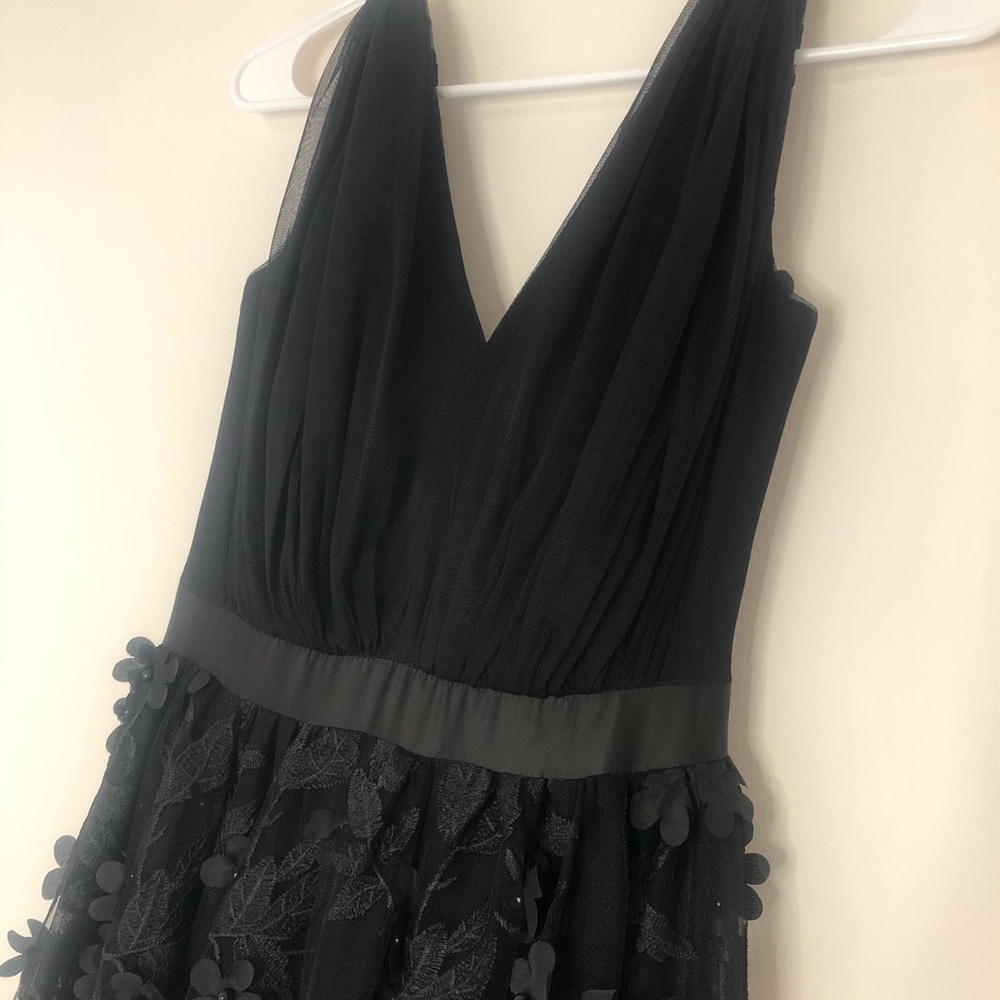 Laundry By Shelli Segal Black Prom Gown - Picture 8 of 11